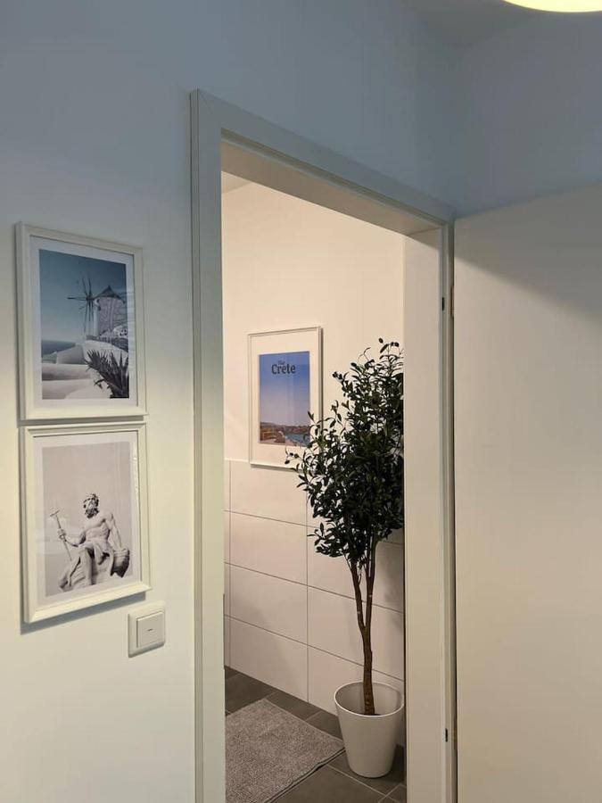 Luxurioeses Apartment,Neubau, 4 Personen, Parkplatz, Griechischer Stil Bochum Eksteriør bilde