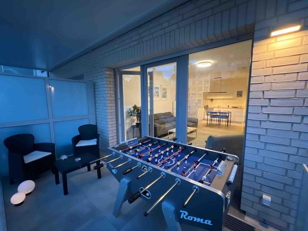 Luxurioeses Apartment,Neubau, 4 Personen, Parkplatz, Griechischer Stil Bochum Eksteriør bilde